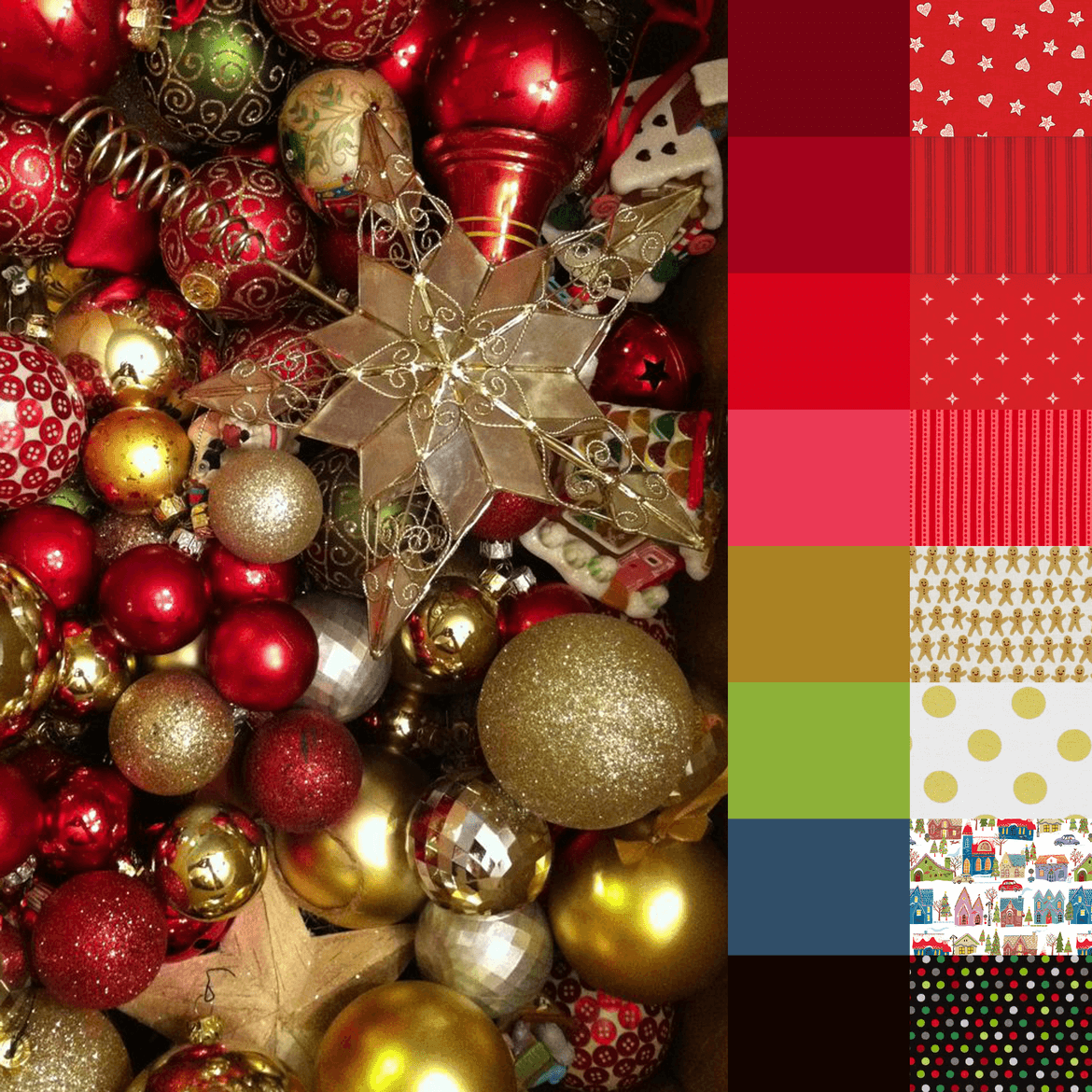 Christmas Ornaments Palette and Bundle 2
