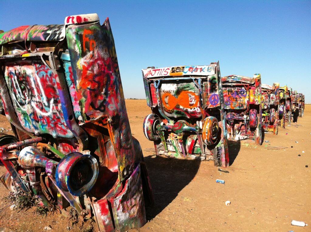 Cadillac Ranch by Sarah of 123 Quilt